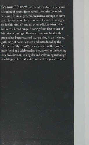 Seamus Heaney, 100 Poems