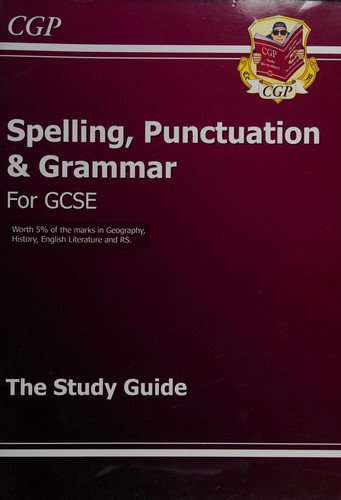 Spelling, Punctuation and Grammar for GCSE